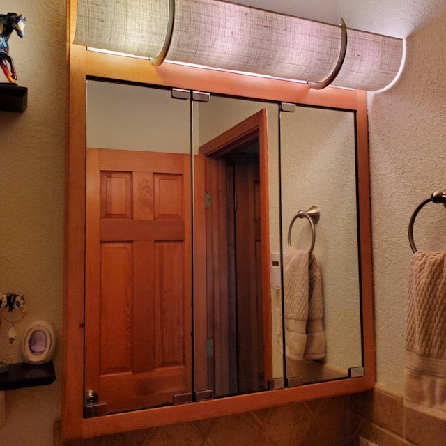 Update built in medicine cabinets