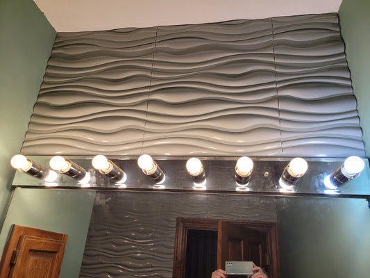 50"  8 Bulb EZLightWraps™ Linen Shade