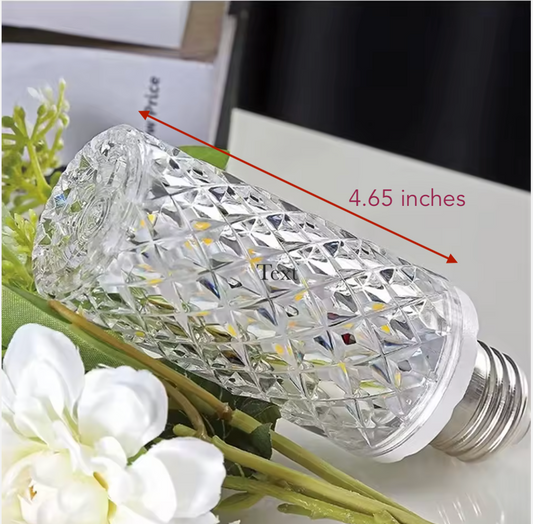 Dress up Lights we don't fit! 50W Long Crystal LED Light Bulbs
