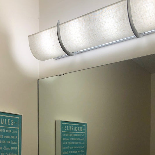 25" 4 Bulb EZLightWraps™ Linen Shade