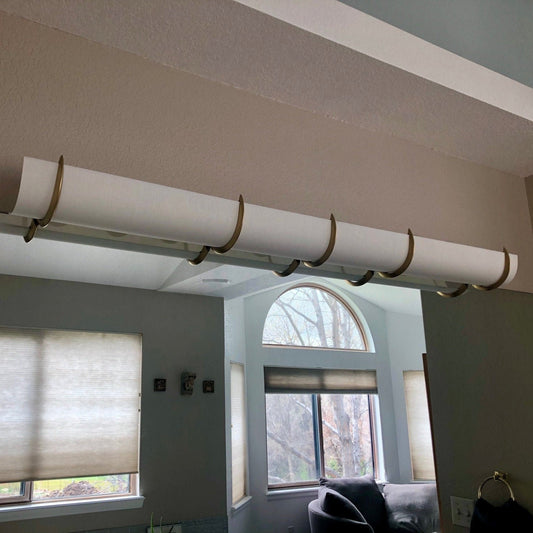 60" EZLightWraps™ Kit - Two Smooth White Shades