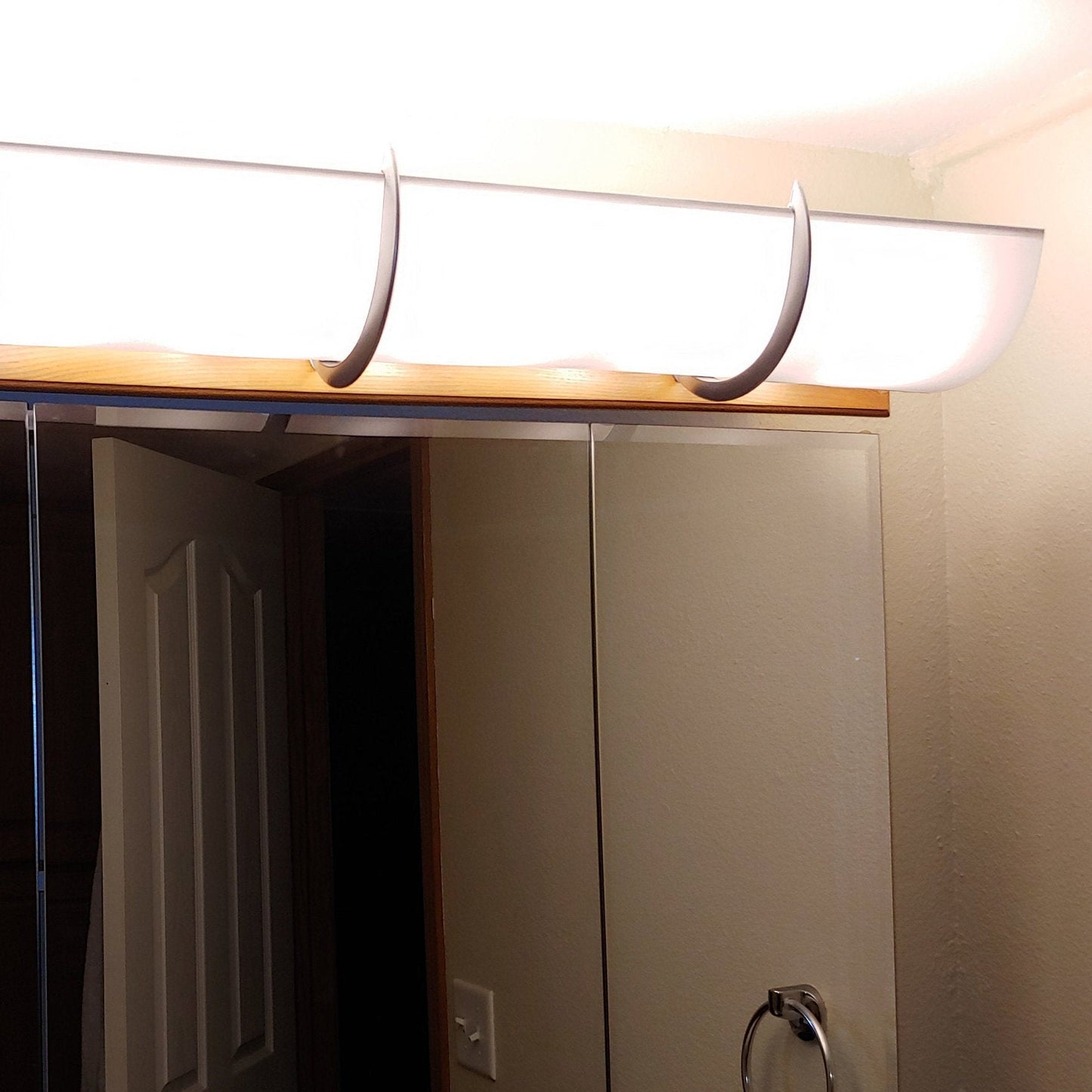 30" 5 Bulb EZLightWraps™ Smooth White Shade