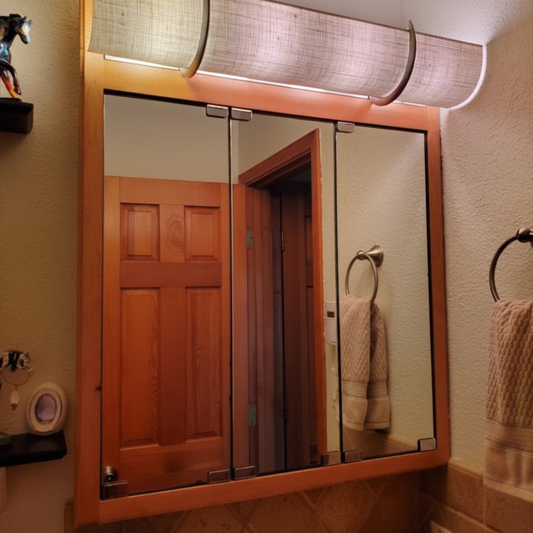 Update built in medicine cabinets