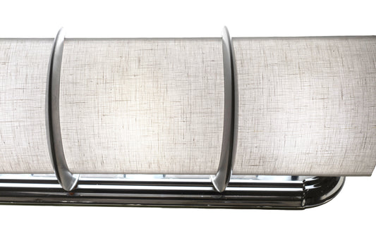 Cover Your 10-Bulb Light in Minutes — 60" EZLightWraps® Double Linen Kit (Two - 30")