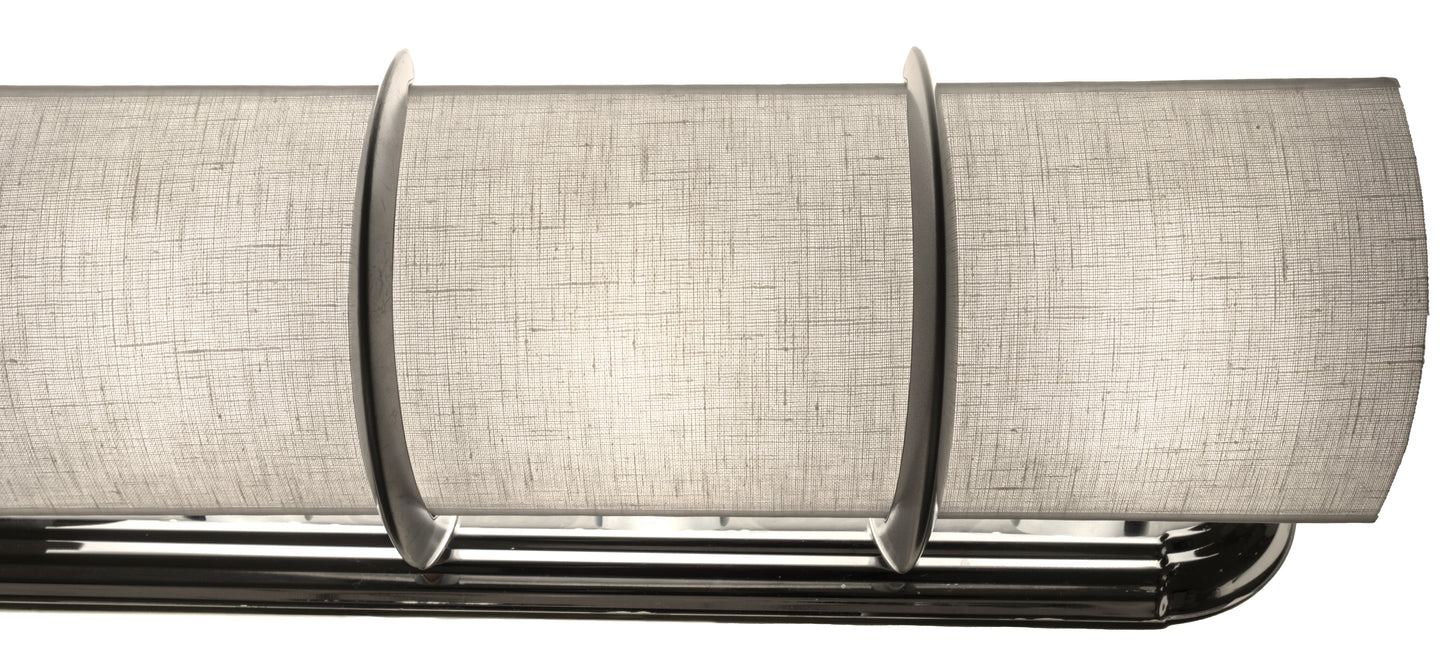 Cover Your 3-Bulb Light in Minutes — 18" EZLightWraps® Linen Shade