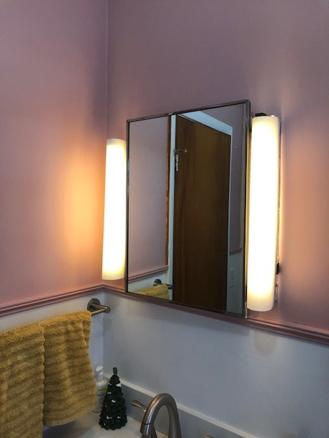 Cover Your Single or 2 Bulb Light in Minutes — 16" EZLightWraps® Linen Shade