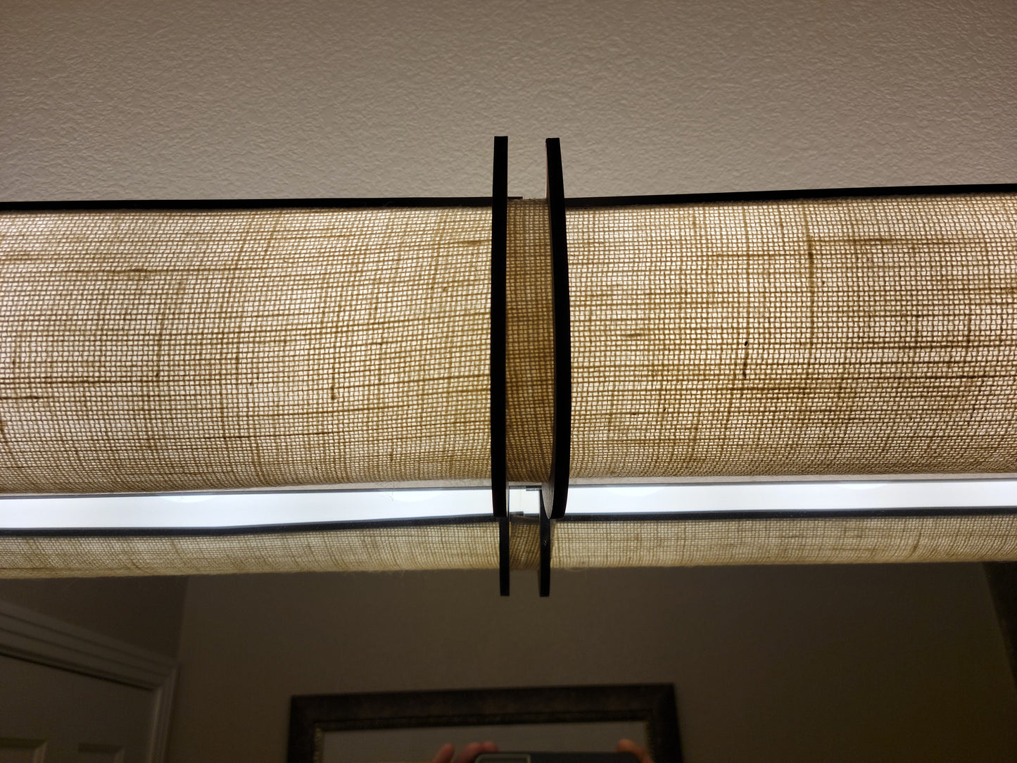 18" EZLightWraps™ Jute Shade, Wood Brackets